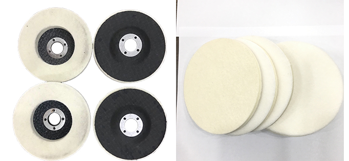 wool felt disc