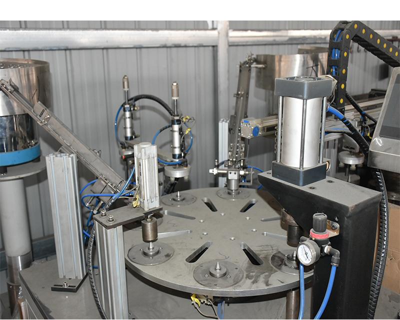 Flap disc machine