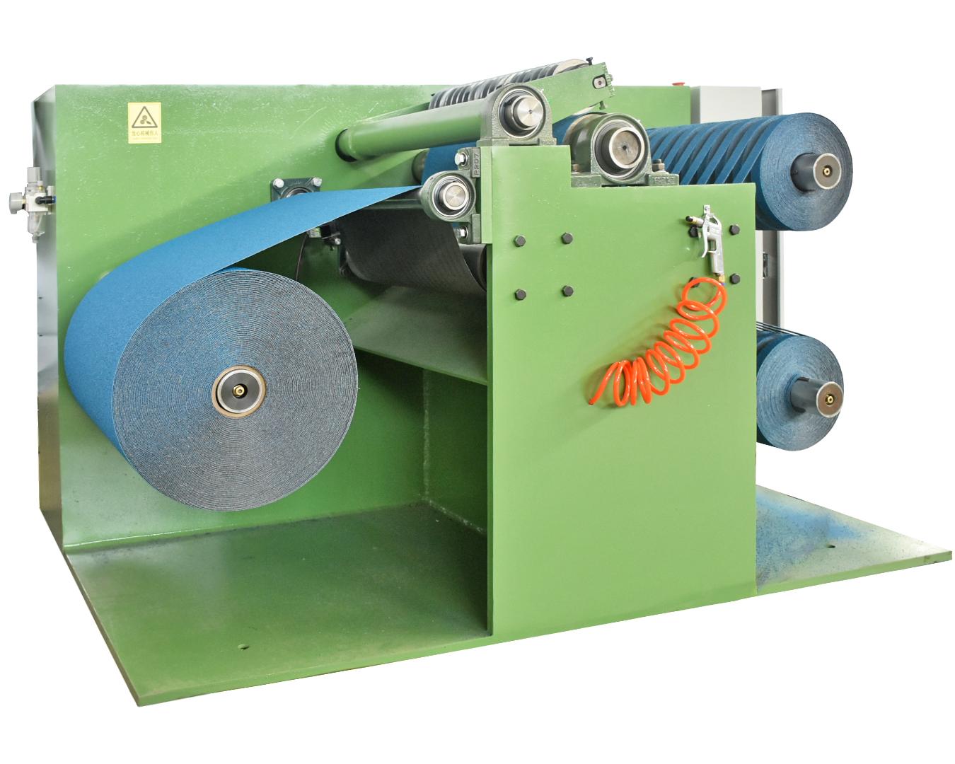 abrasive cloth slitting machine