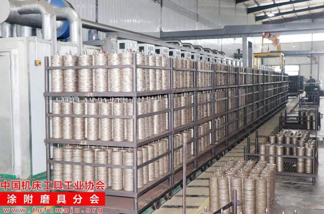 fiberglass backing production line