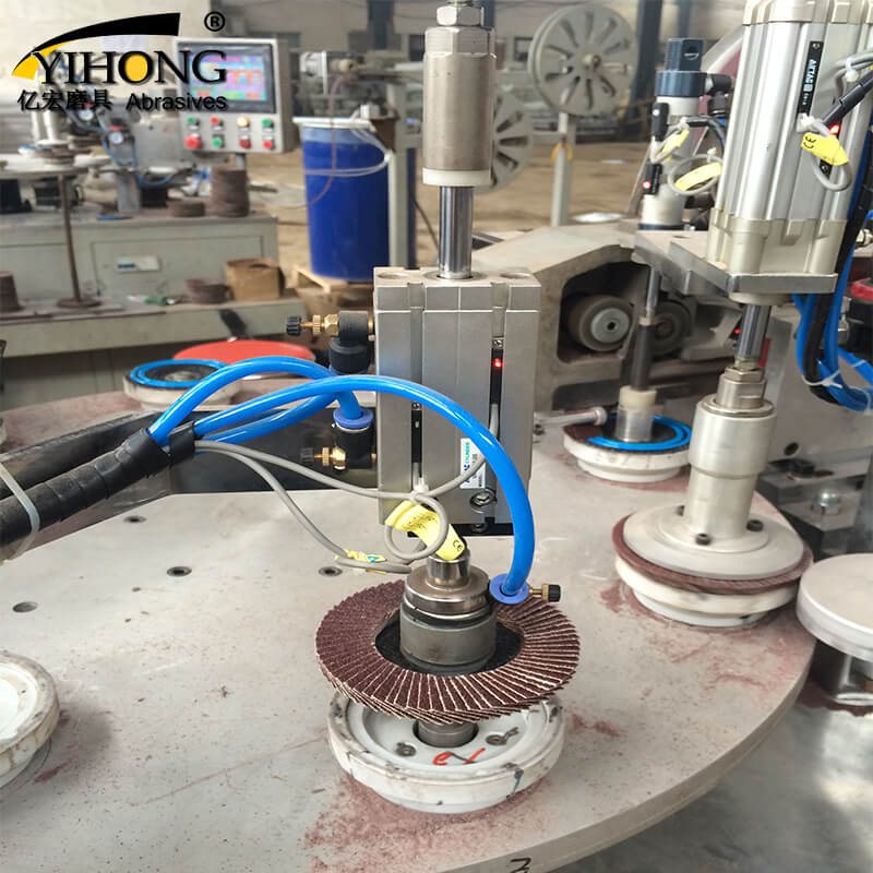 Flap disc making process