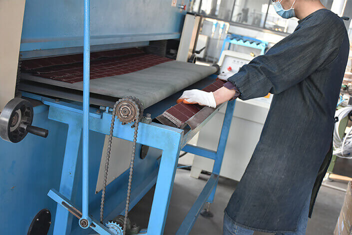 Flap wheel making process